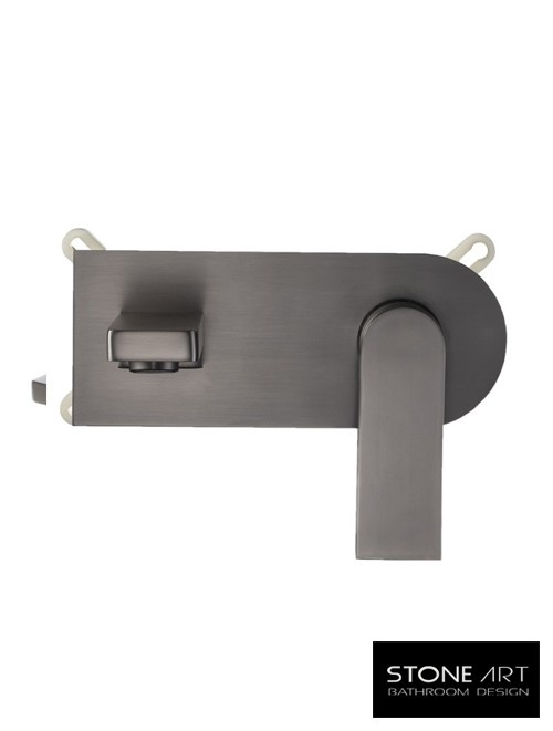 StoneArt Leeo inbouwkraan Grafiet