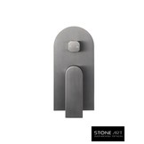 StoneArt Leoo inbouwdouche Grafiet