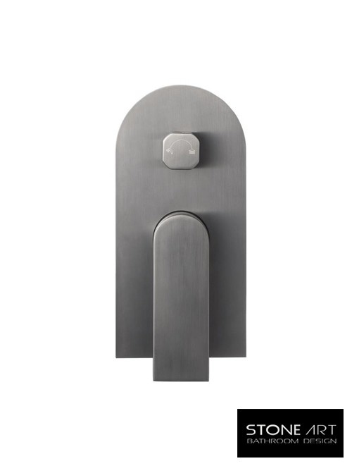 StoneArt Leoo inbouwdouche Grafiet