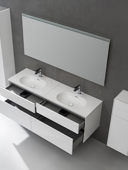 Badkamermeubel Solid Surface Venice 160 centimeter