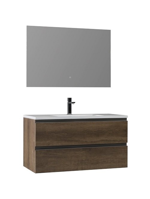 Badkamermeubel Solid Surface Monte Carlo 100 centimeter