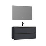 Badkamermeubel Solid Surface Monte Carlo 100 centimeter