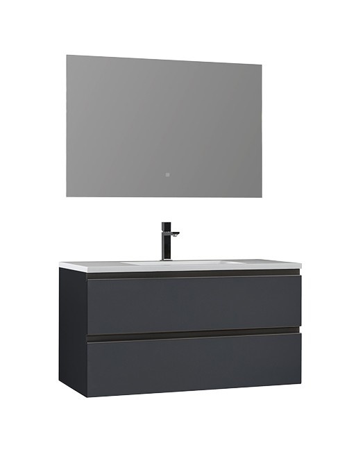 Badkamermeubel Solid Surface Monte Carlo 100 centimeter