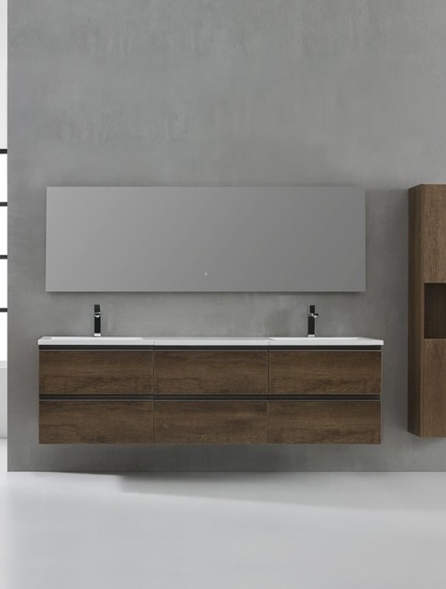 Badkamermeubel Solid Surface Monte Carlo 180 centimeter