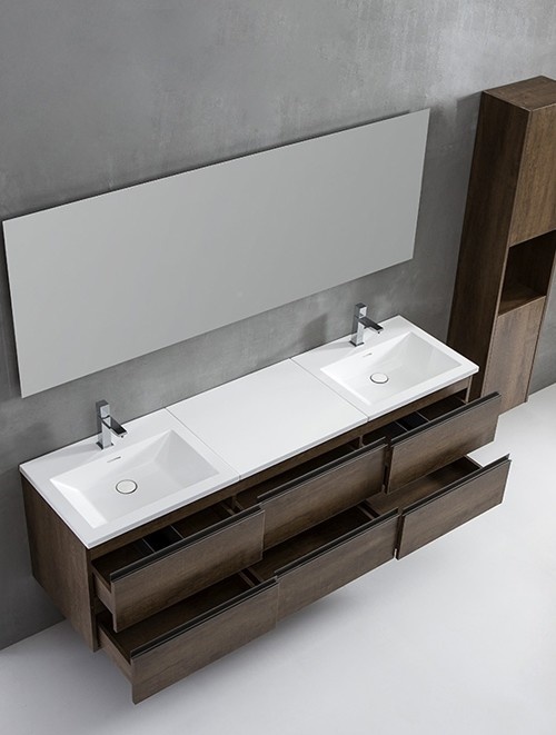Badkamermeubel Solid Surface Monte Carlo 180 centimeter