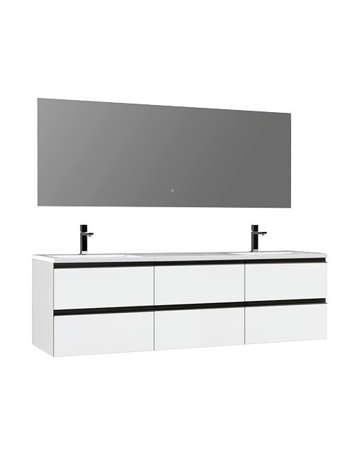 Badkamermeubel Solid Surface Monte Carlo 180 centimeter