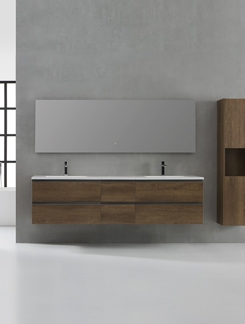 Badkamermeubel Solid Surface Monte Carlo 200 centimeter