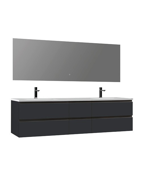 Badkamermeubel Solid Surface Monte Carlo 200 centimeter