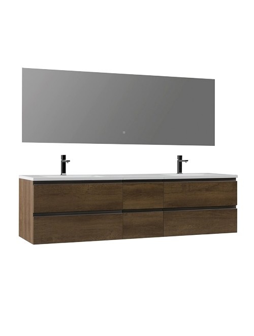 Badkamermeubel Solid Surface Monte Carlo 200 centimeter