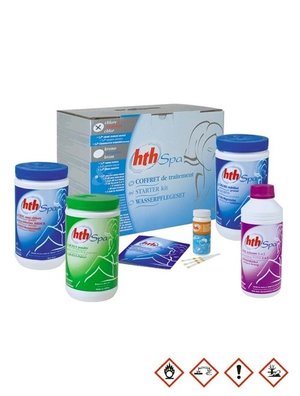 HTH Whirlpool Spa Chemie Starter Kit Chloor