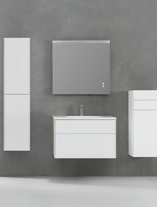 Badkamermeubel Solid Surface Venice 80 centimeter