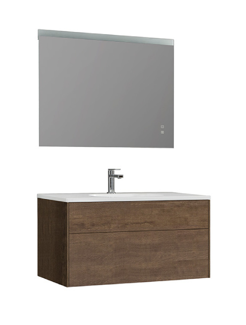 Badkamermeubel Solid Surface Venice 100 centimeter