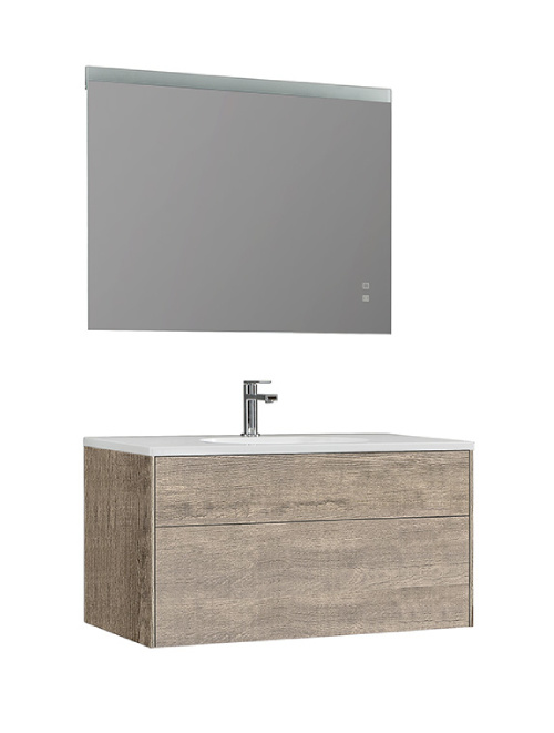 Badkamermeubel Solid Surface Venice 100 centimeter