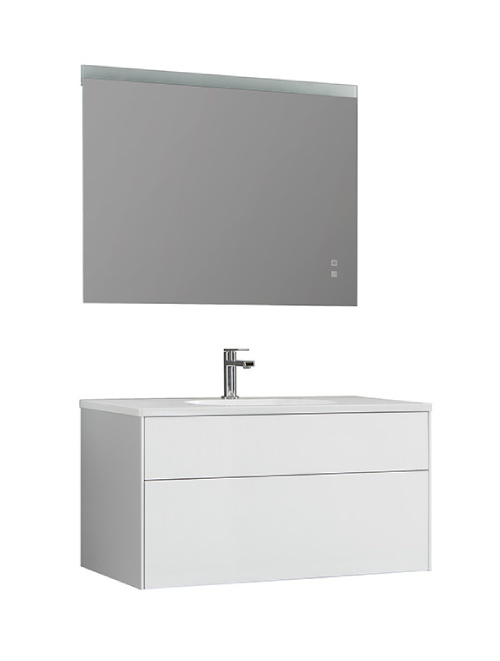 Badkamermeubel Solid Surface Venice 100 centimeter