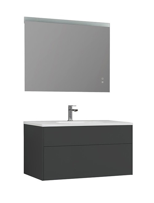 Badkamermeubel Solid Surface Venice 100 centimeter