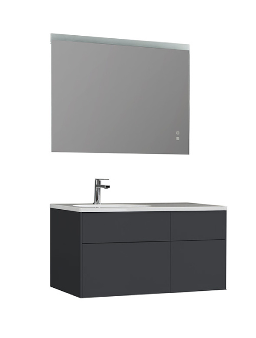 Badkamermeubel Solid Surface Venice Type 2 100 centimeter