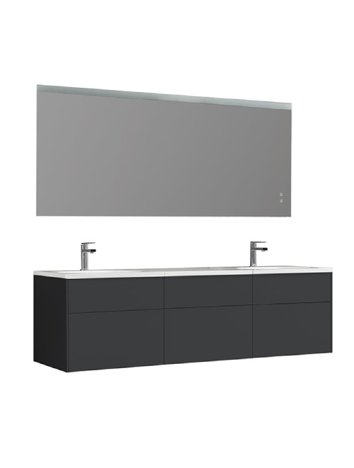 Badkamermeubel Solid Surface Venice 180 centimeter