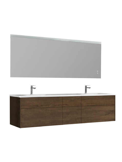 Badkamermeubel Solid Surface Venice 200 centimeter