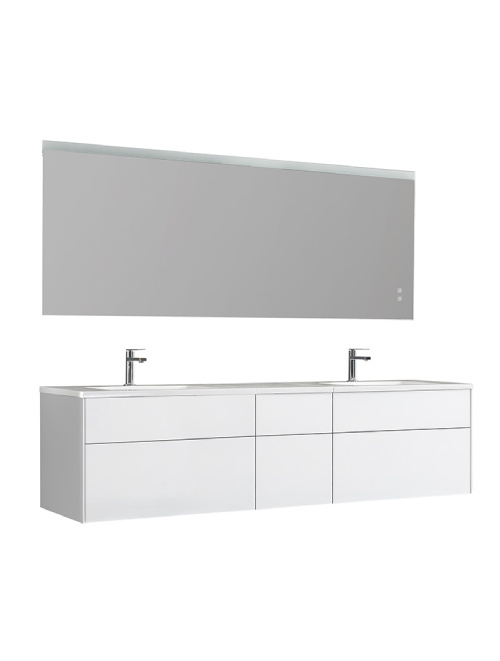 Badkamermeubel Solid Surface Venice 200 centimeter