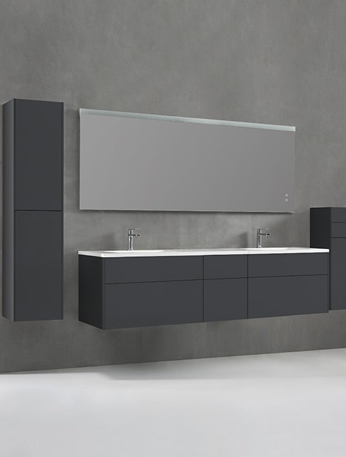 Badkamermeubel Solid Surface Venice 200 centimeter