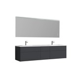 Badkamermeubel Solid Surface Venice 200 centimeter