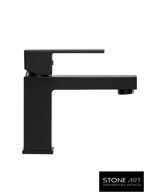 StoneArt Lecco wastafelkraan Mat Zwart
