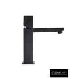 StoneArt Nover wastafelkraan Mat Zwart