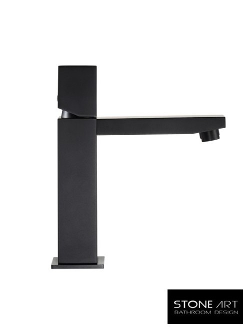 StoneArt Nover wastafelkraan Mat Zwart