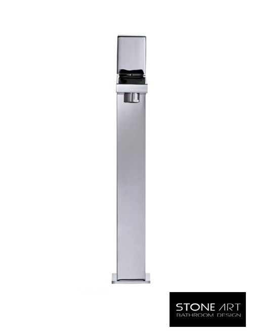 StoneArt Nover Hoog wastafelkraan Chroom