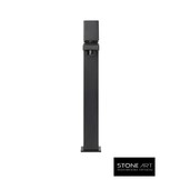 StoneArt Nover Hoog wastafelkraan Mat Zwart