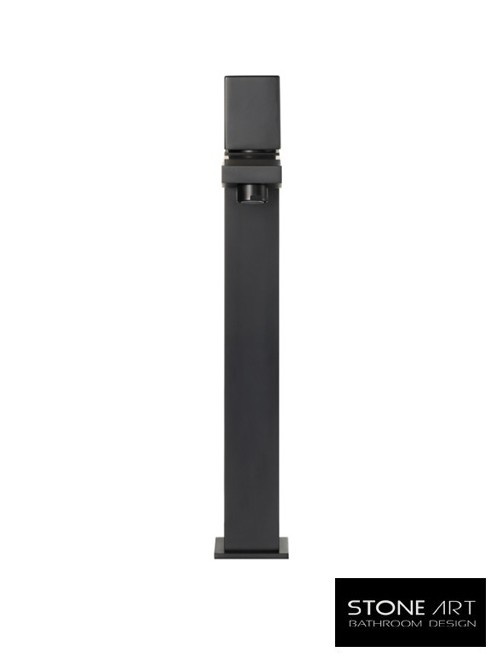 StoneArt Nover Hoog wastafelkraan Mat Zwart
