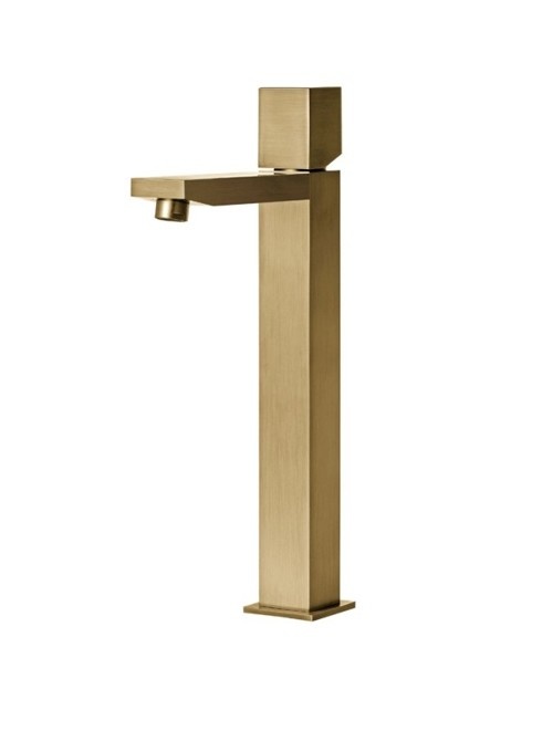 StoneArt Nover Hoog wastafelkraan Goud