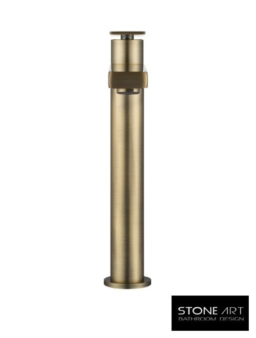 StoneArt Leeo Hoog wastafelkraan Goud