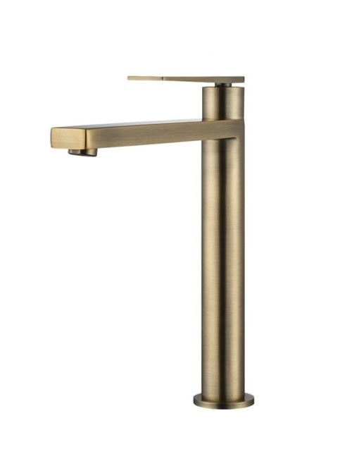 StoneArt Leeo Hoog wastafelkraan Goud