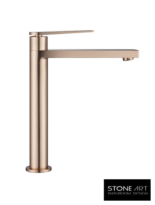 StoneArt Leeo Hoog wastafelkraan Rose
