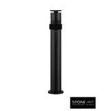 StoneArt Leeo Hoog wastafelkraan Mat Zwart