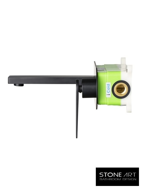 StoneArt Leeo inbouwkraan Mat Zwart