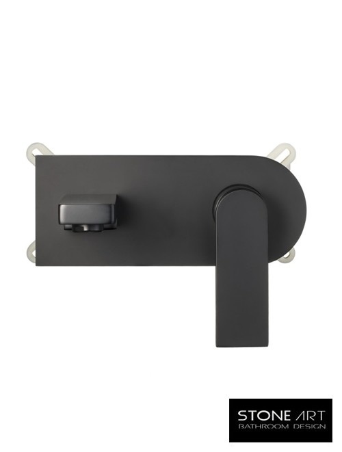 StoneArt Leeo inbouwkraan Mat Zwart