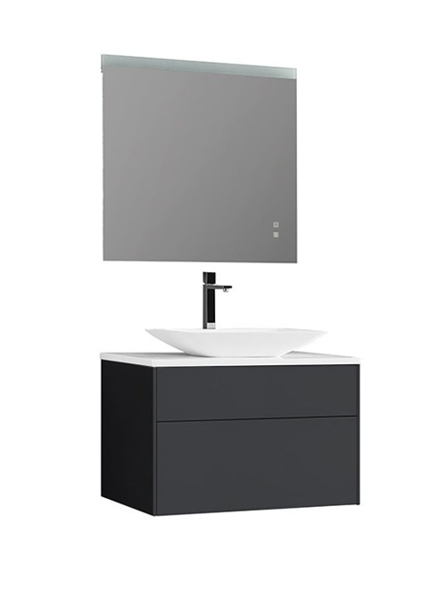 Badkamermeubel Solid Surface Venice Deluxe 80 centimeter