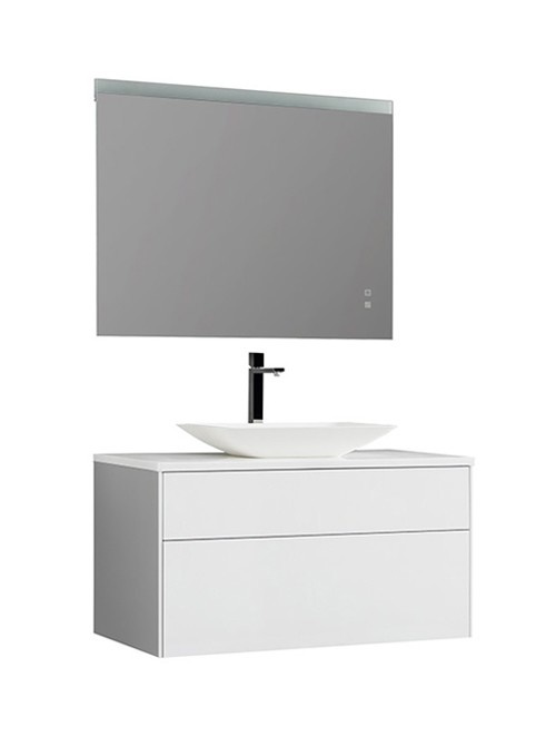 Badkamermeubel Solid Surface Venice Deluxe 100 centimeter