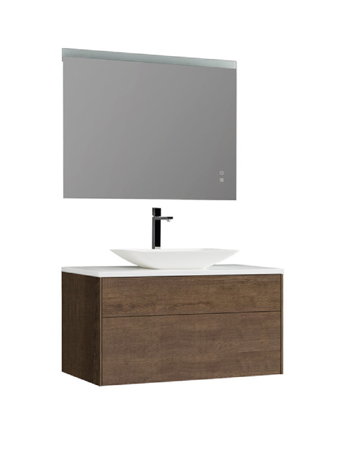 Badkamermeubel Solid Surface Venice Deluxe 100 centimeter