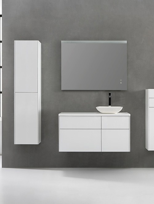 Badkamermeubel Solid Surface Venice Deluxe Type 2 100 centimeter