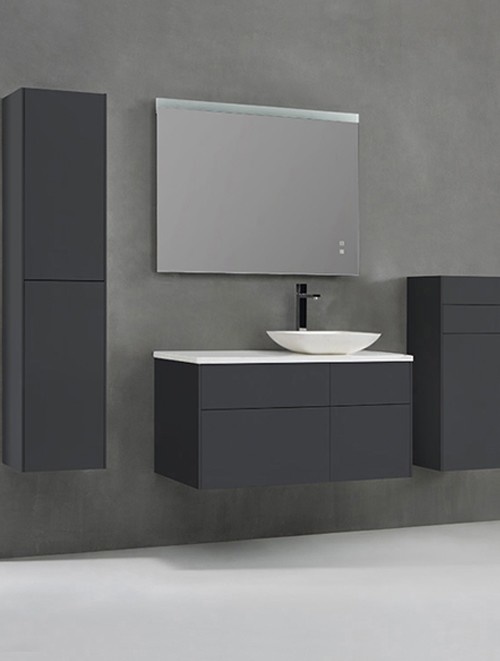 Badkamermeubel Solid Surface Venice Deluxe Type 2 100 centimeter