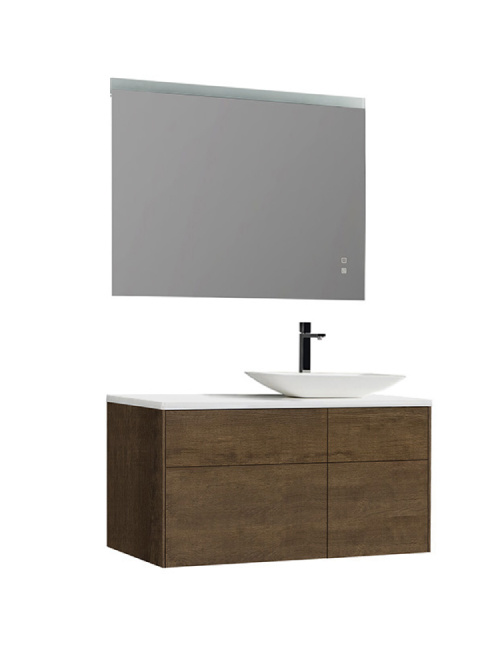 Badkamermeubel Solid Surface Venice Deluxe Type 2 100 centimeter