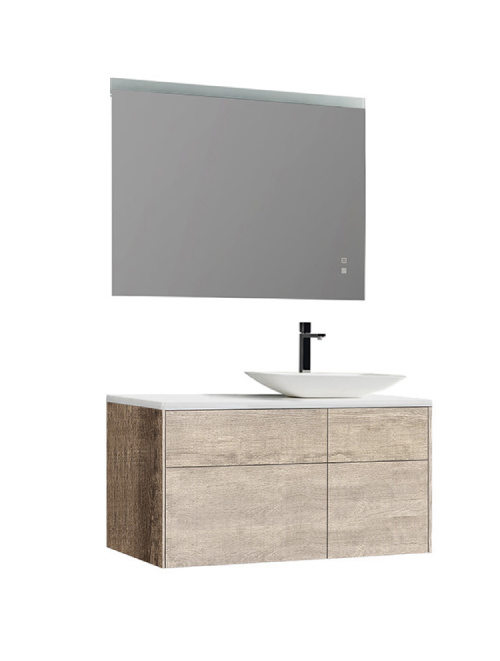 Badkamermeubel Solid Surface Venice Deluxe Type 2 100 centimeter