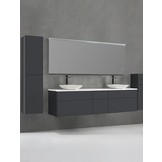 Badkamermeubel Solid Surface Venice Deluxe 200 centimeter