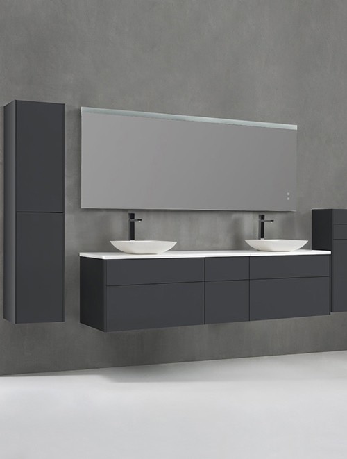 Badkamermeubel Solid Surface Venice Deluxe 200 centimeter