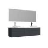 Badkamermeubel Solid Surface Venice Deluxe 200 centimeter