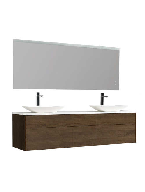 Badkamermeubel Solid Surface Venice Deluxe 200 centimeter