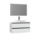 Badkamermeubel Solid Surface Monte Carlo Deluxe 100 centimeter